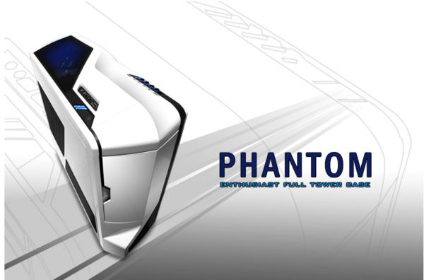 幻影再袭!NZXT 恩杰 Phantom 大幻影 全塔游戏机箱 白色
