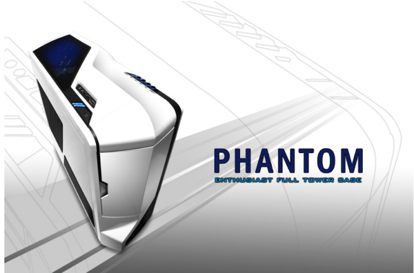 幻影重袭！NZXT 恩杰 Phantom 大幻影 全塔游戏机箱 白色