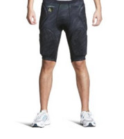 adidas 阿迪达斯 Pad Short GFX O25491 男式 运动紧身短裤