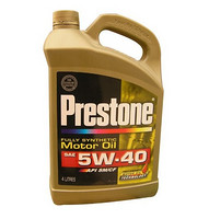 Prestone 百适通 全合成机油 5W-40 SM级 4L装