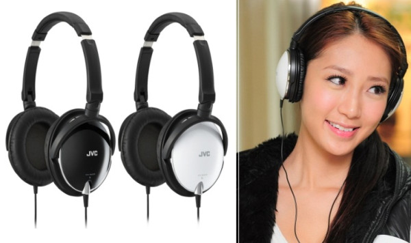 再特价:JVC 杰伟世 HA-S600 头戴式耳机(黑、白两色)