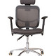 Hbada 黑白调 时尚电脑椅老板椅 HA807S 黑色