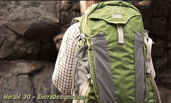Sierra Designs 山脊 Herald 30 户外背包 绿色