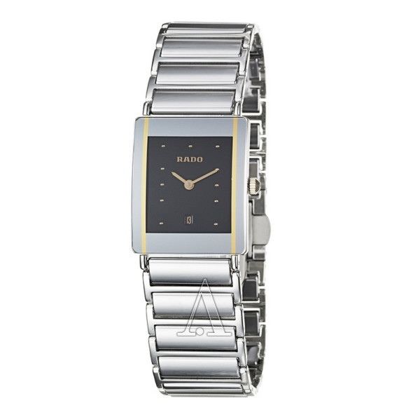 Rado 雷达 Integral 精密陶瓷系列 R20487182 女士石英腕表