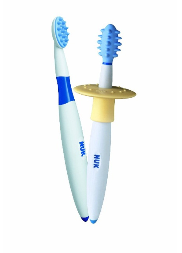 凑单品：Gerber 嘉宝 NUK 婴儿牙刷套装（训练牙刷+磨牙棒）