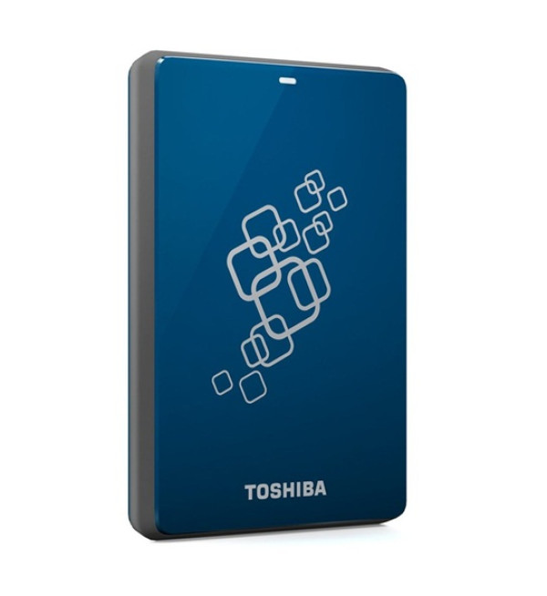 TOSHIBA 东芝 2.5英寸 恺乐系列 移动硬盘 侧面
