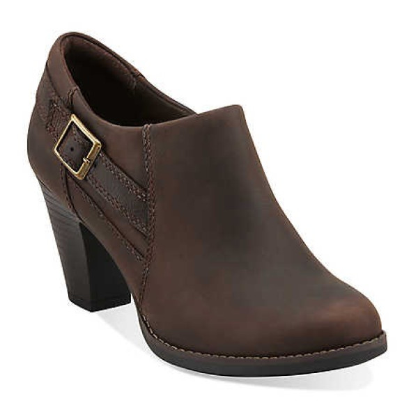 Clarks 其乐 Carlisle Mocha 女款及踝靴