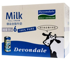 DEVONDALE 德运 Full Cream 全脂牛奶 1L