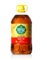 奥星 农家小榨菜籽油 5L/瓶