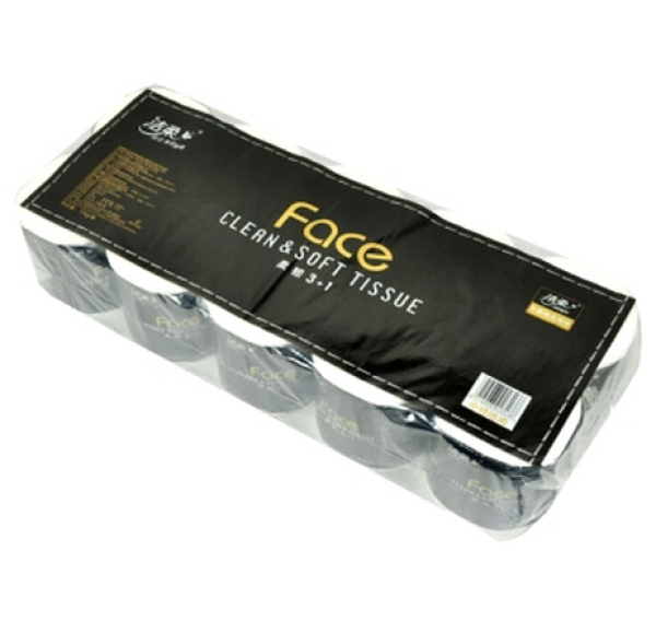 洁柔 face系列 3层卷纸176g*10卷