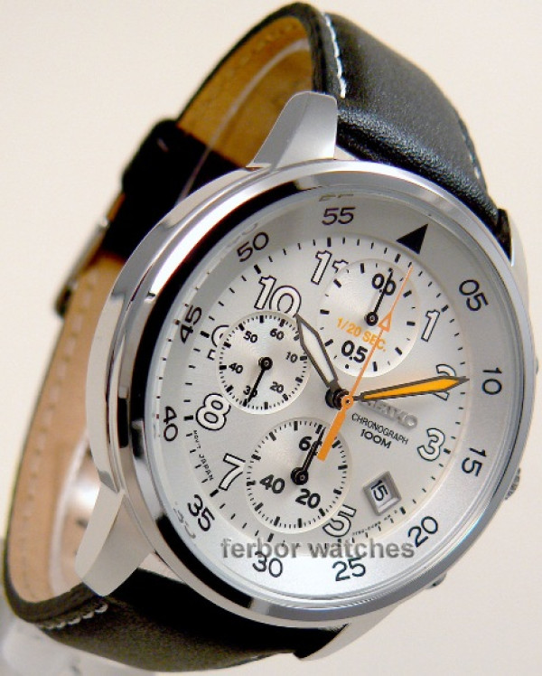 SEIKO 精工 CHRONOGRAPH系列 男款石英腕表SNDE11