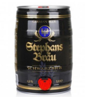 限华南西南等地：Stephan Braun 斯蒂芬布朗 黑啤酒 5L
