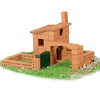 Teifoc DIY建筑玩具 TEI4010 2合1庭院