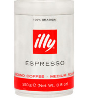 再特价：illy 意利 浓缩咖啡粉 250g/罐