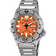 Seiko Diver Steel Orange Mens Watch SKX781