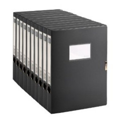 COMIX  齐心 HC-35-10 加厚型PP档案盒特惠装