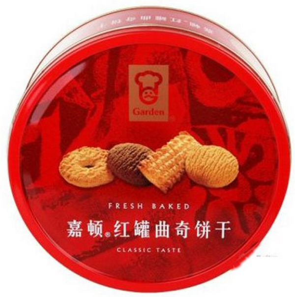 Garden 嘉顿 红罐曲奇饼干