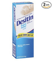 凑单品：Desitin Rapid Relief Creamy 蓝色婴儿护臀霜（113g，两盒装）
