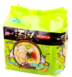 好吃到逆天的泡面?统一 汤达人 日式豚骨拉面125g*5袋