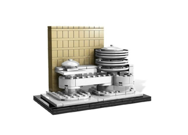 lego 乐高 architecture 建筑系列 21004 纽约所罗门·r·古根海姆