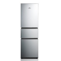 新低价：Midea 美的 BCD-215TQM 三门冰箱 215L