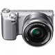 Sony 索尼 NEX-5RL 16-50mm 银色单变焦镜头套装
