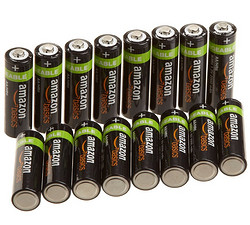 Amazon Basics 亚马逊倍思 AA 5号镍氢充电电池（16节、2000mAh）