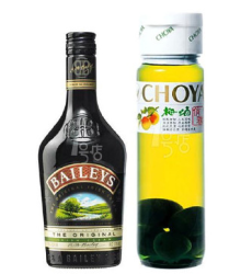 限华北：Baileys 百利 爱尔兰甜酒750ml + 俏雅 梅酒750ml 