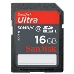 SanDisk 闪迪 16G-Class10 至尊高速SDHC存储卡 