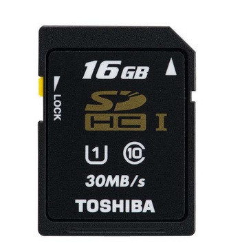 TOSHIBA 东芝 SDHC存储卡 16GB Class10 UHS-I