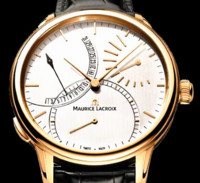 高端秀：Maurice Lacroix 艾美 匠心系列 Lune Retrograde  男款 限量版机械腕表