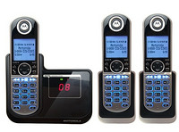 Motorola 摩托罗拉 L802 无绳电话套装 1部/2部子机（DECT6.0）
