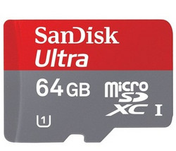 SanDisk 闪迪  MicroSDHC（TF）存储卡 64G-Class10