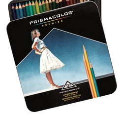 Prismacolor Premier 软芯彩铅 132色 铁盒装