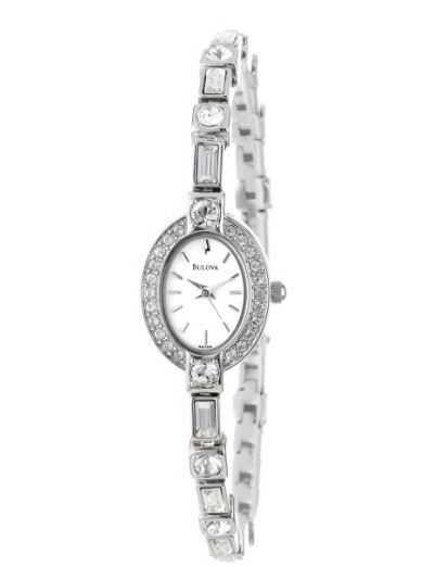 BULOVA 宝路华 96T49 女款镶水晶手镯腕表