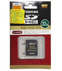 TOSHIBA 东芝 32G SDHC 高速存储卡