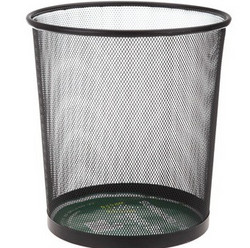 SUNWOOD 三木 金属丝网 纸篓 垃圾桶