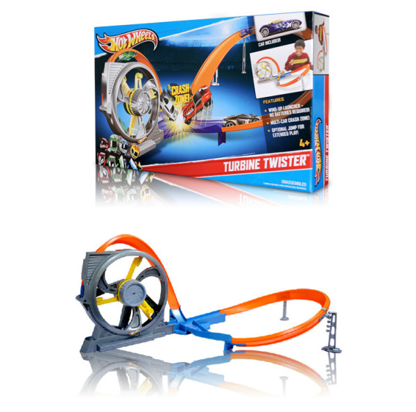 领券12点结束:Mattel 美泰 Hotwheels 风火轮 立体回旋赛道 X9285