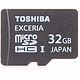 TOSHIBA 东芝 EXCERIA系列 TypeHD型 MicroSD存储卡（UHS-1、32GB、Class10）