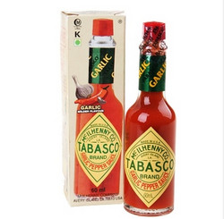 Tabasco 美国辣椒仔 蒜味辣汁 60ml 