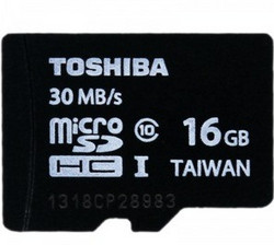 Toshiba 东芝 16G microSDHC（TF）存储卡 Class10