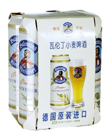 EICHBAUM 瓦伦丁 小麦啤酒 500ml*4听