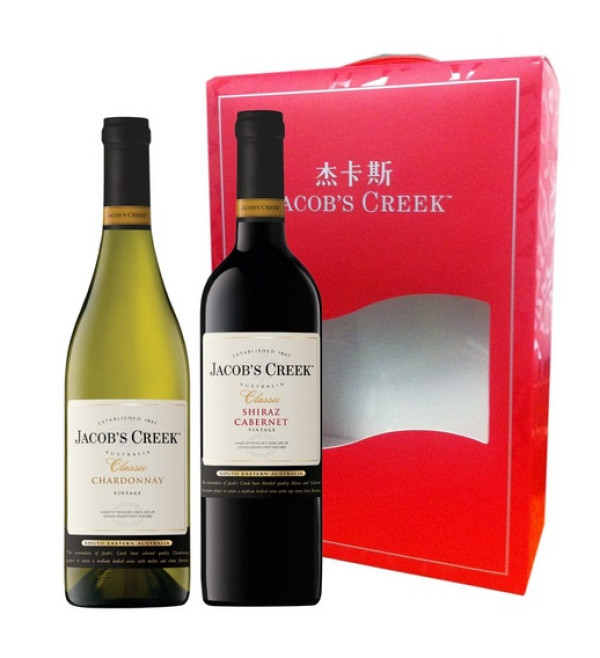 杰卡斯经典系列 葡萄酒双支礼盒