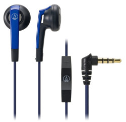 10点开秒：Audio-Technica 铁三角 ATH-C505i 耳塞 蓝色