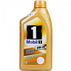 MOBIL 美孚 金美孚1号 全合成机油 1L（SN、0W-40）