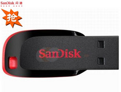 SanDisk 闪迪 酷刃 CZ50 U盘 32GB 黑色  