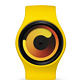 Ziiiro 梦幻漩涡 Z0001WY 重力系列  黄色时尚酷炫潮漩中性手表