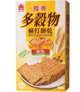 义美 多谷物苏打饼干