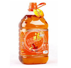 限华北：福临门  一级压榨花生油（非转基因、5L）*2瓶+果汁