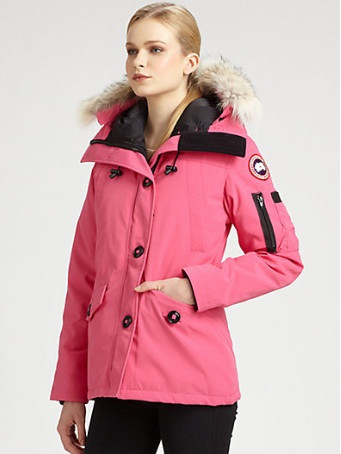 冬季保暖有特效：真人秀一下给媳妇买的Canada goose Montebello 羽绒服